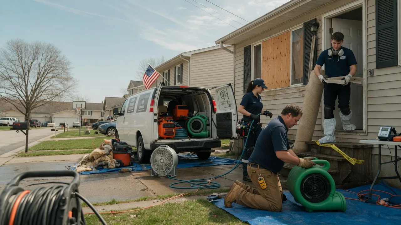 Water Damage Restoration in Metamora, OH near me